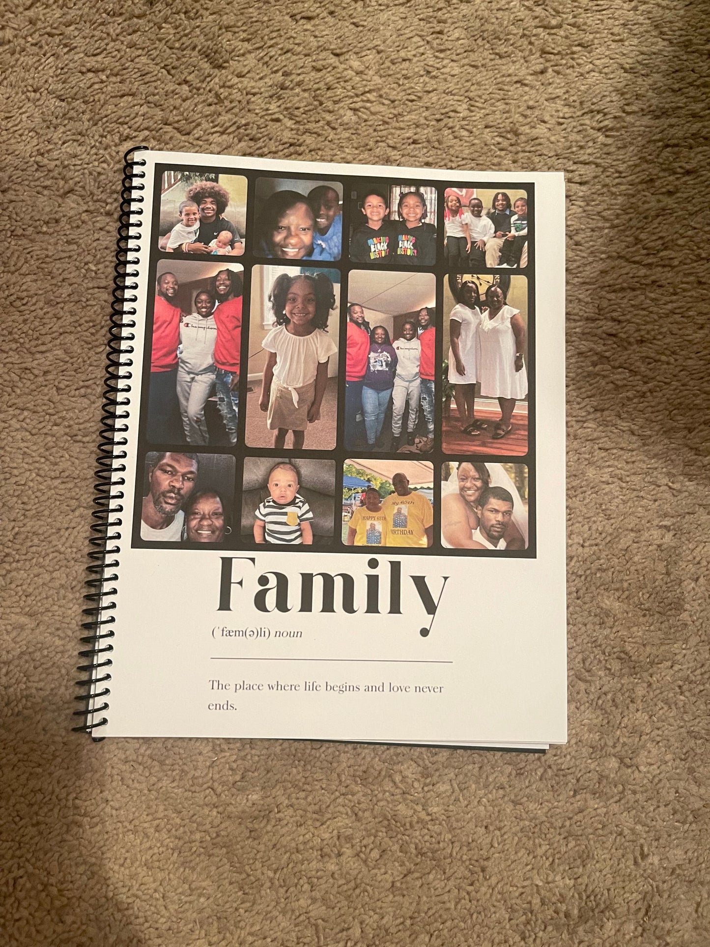 Family Notebook/Journal