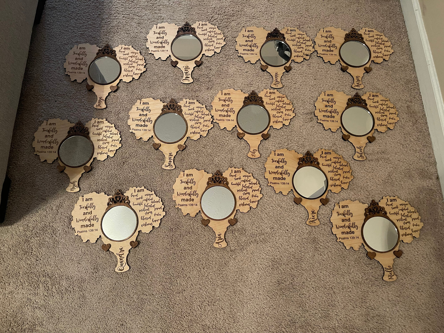 Handheld Affirmation Mirror