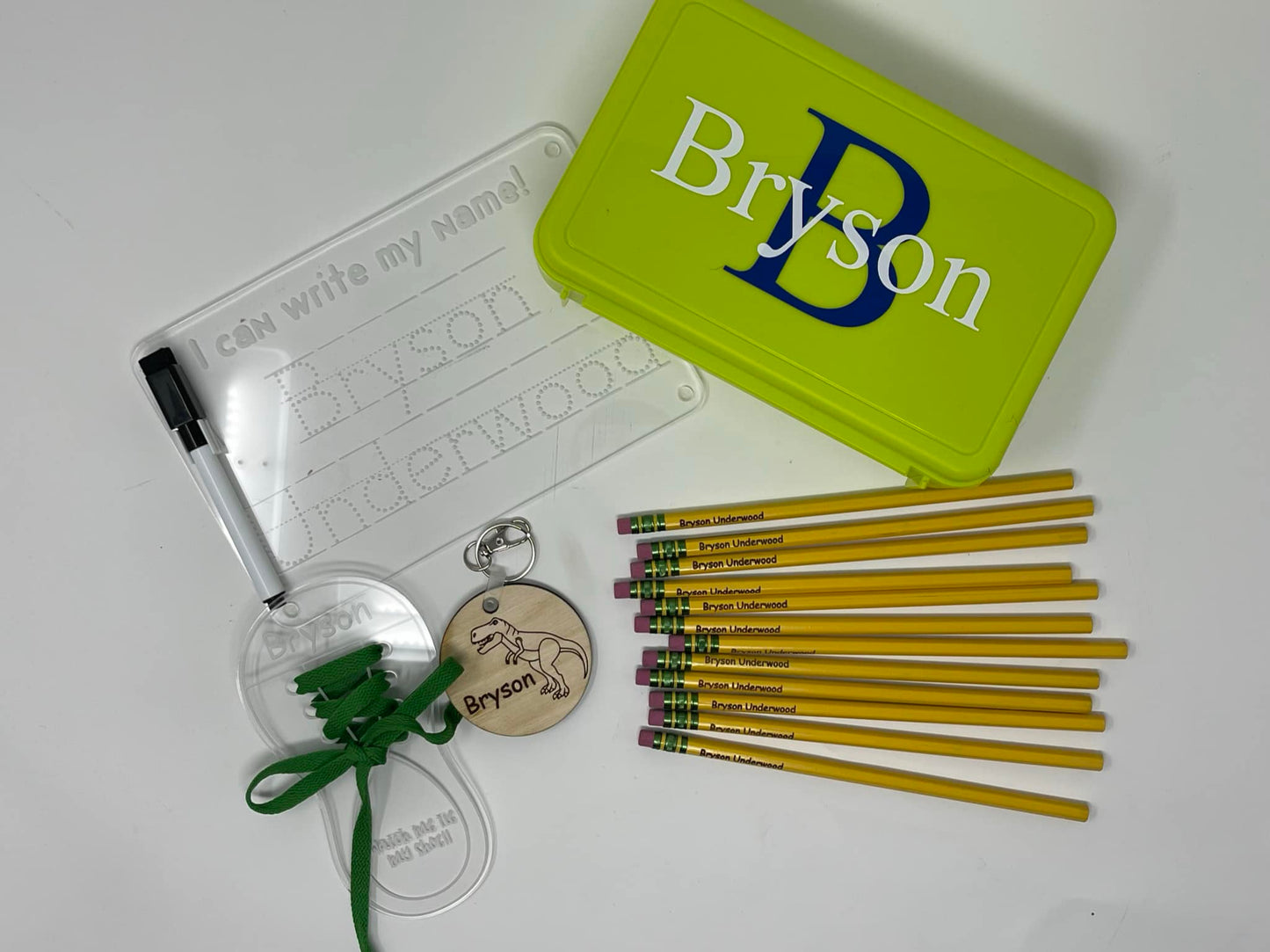 Personalized Plastic Pencil Box