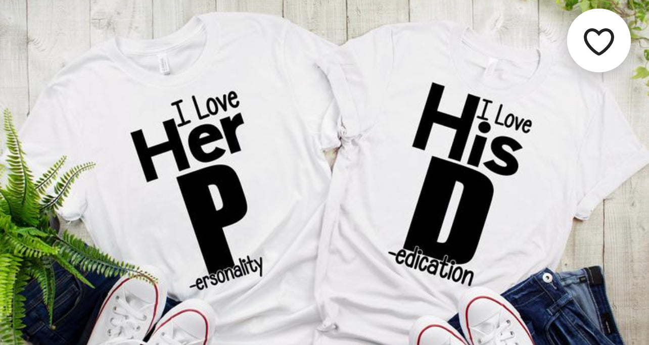 I Love…Couples Tee