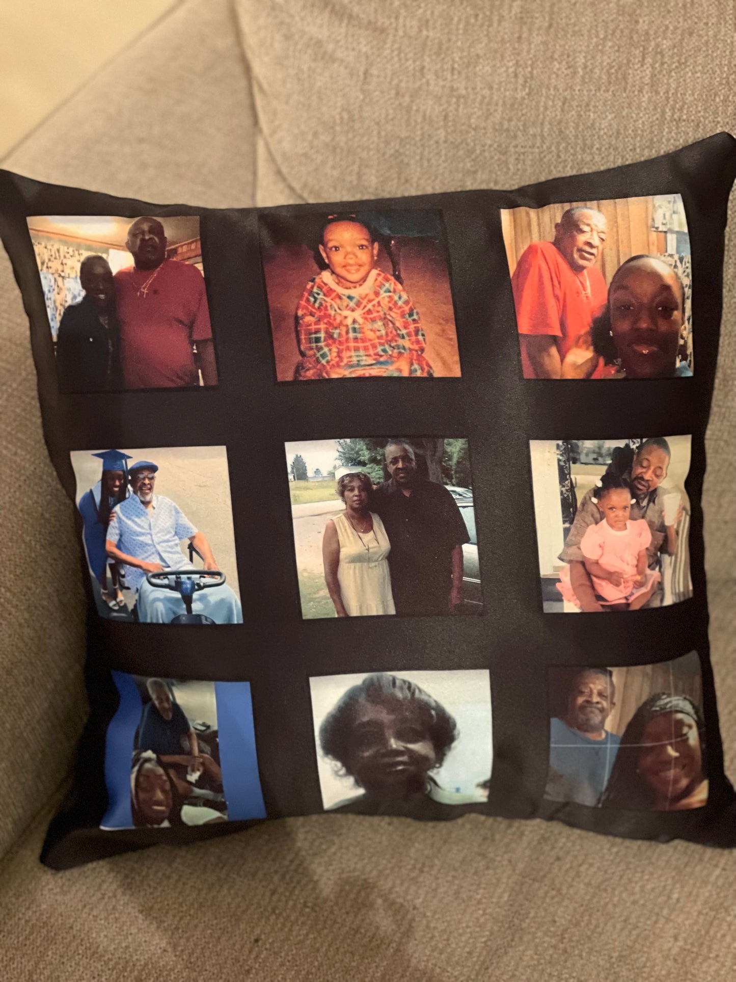 9 Panel Photo Pillow