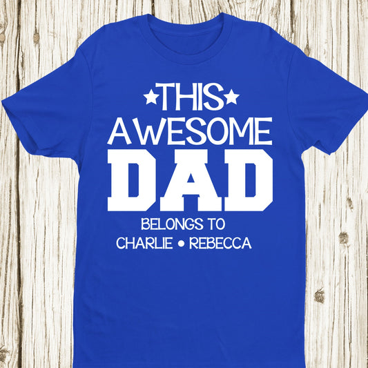 Awesome Dad Shirt