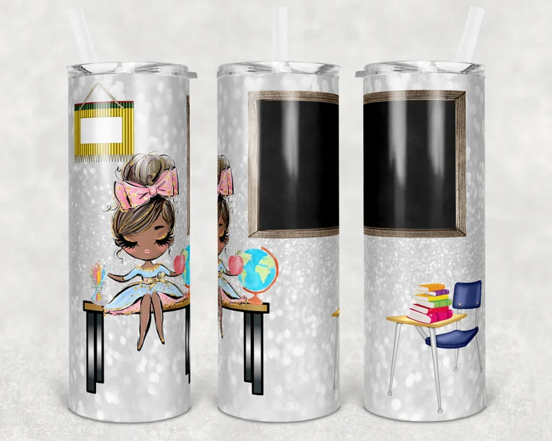 Glitter Teacher Tumbler