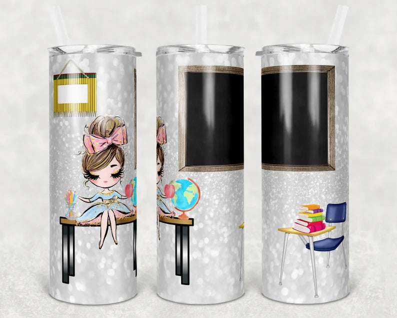 Glitter Teacher Tumbler